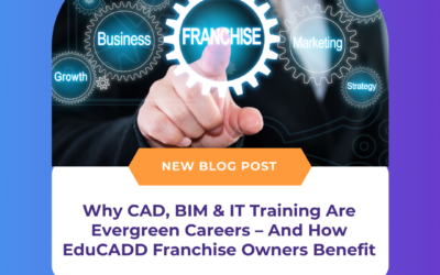 Why CAD, BIM & IT Training Are Evergreen Careers – And How EduCADD Franchise Owners Benefit