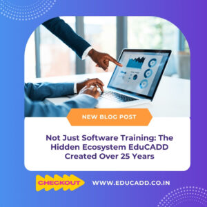 EduCADD ecosystem connecting students, alumni, and industries